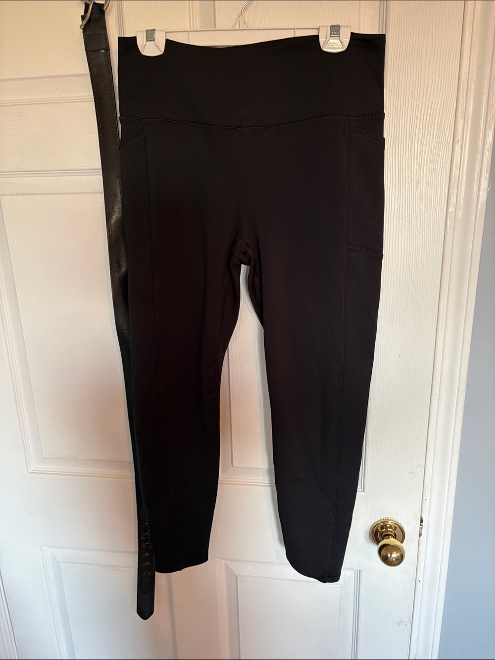 Spyder Black High-Waist Leggings